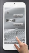 Bussiness Silver Edge Keyboard screenshot 1