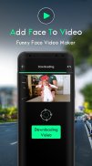 Video face changer - Add face in videostatus maker screenshot 0