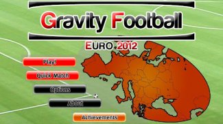 Gravity Football Euro 2012 screenshot 4
