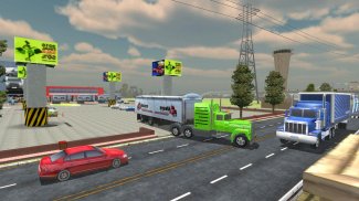 Highway Cargo Truck Transport Simulator screenshot 1