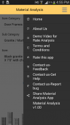 Material Analysis screenshot 6