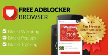 FAB Adblocker Browser: Adblock screenshot 0