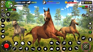 Wild Horse Family Simulator screenshot 0