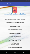 Indian Labour Laws & Blogs screenshot 0