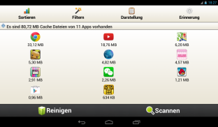 Cache Cleaner Easy(‪Deutsch‬) screenshot 4