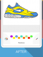 Sneakers Art Coloring Book screenshot 7