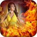 Fire Photo Frames - Fire Effect Photo Editor Icon