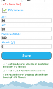 NAFLD fibrosis score screenshot 0