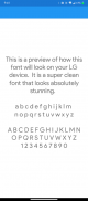G Sans Font theme for LG Devices screenshot 2