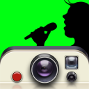 Green Screen Live Video Recording Icon