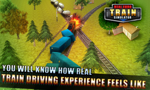 Real Euro Train Simulator - Christmas Special Game screenshot 2