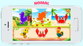 baby farm wild animals puzzle screenshot 1