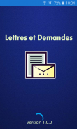 Lettre et Demande : French letters screenshot 2