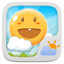 Cute Garden GO Weather Widget