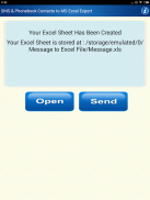 Save Phonebook & SMS to Excel screenshot 12