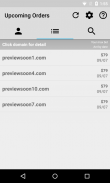 SnapNames Domain Name Auctions screenshot 1