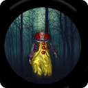 Horror Sniper - Clown Ghost In The Dead Icon