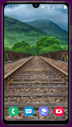 Awesome Railroad Wallpaper HD screenshot 10