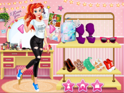 Princess College Dress up Game screenshot 2