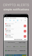 Crypto Price Alert: Cryptocurrency Alerts screenshot 0