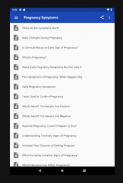 Pregnancy Symptoms screenshot 8