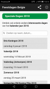 Feestdagen Belgie (NL) screenshot 22