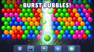 Bubble Pop ! Légende du jeu de puzzle screenshot 1