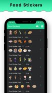 Food Stickers for Whatsapp - Food WAStickerApps screenshot 0