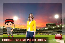 Cricket Ground Photo Frames screenshot 0