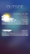 Outside GO Weather Widget screenshot 1