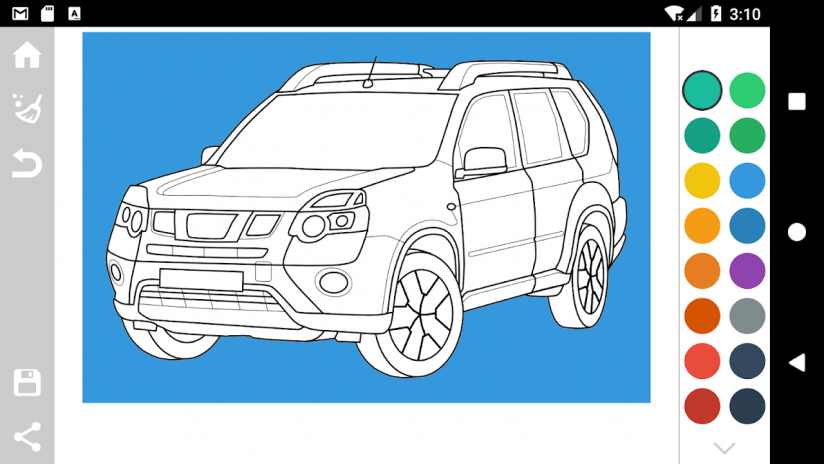 8200 Coloring Book Vehicles HD