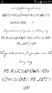 Fonts for FlipFont Script Font screenshot 5