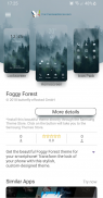 Foggy Forest Theme screenshot 3