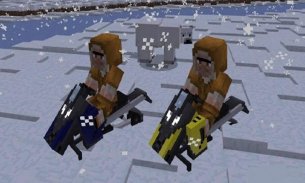 Snow Bikes Mod for MCPE screenshot 1