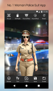 Women Police Photo Suit Editor screenshot 1