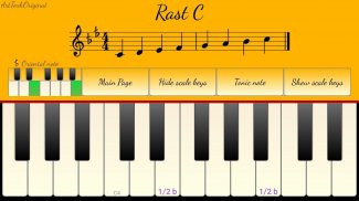 Oriental music scales screenshot 2