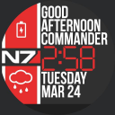 Commander watch face