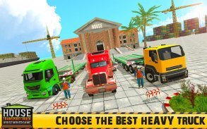 Mobile Home Transporter Truck: House Mover Games screenshot 9