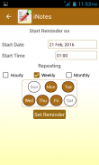 Notes Reminder Diary screenshot 4