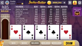 Jacks or Better – Free Online Video Poker Game screenshot 1