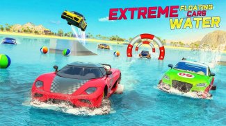 Water Car Racing Stunts: New car games 2020 screenshot 4