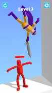 Ragdoll Ninja—permainan perang screenshot 4