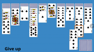 Classic Spider Solitaire  Intermediate :2 Suit 