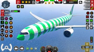 Airport City Flight Games 3d screenshot 5