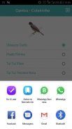 Cantos do Pássaro Coleirinho screenshot 2