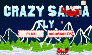 Crazy Santa Fly: Catch Gifts screenshot 0