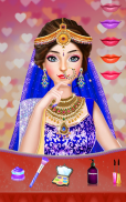 Indian Wedding Day Makeup Game screenshot 2