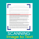 Image To Text- Document Scanner - Picture to Text Icon