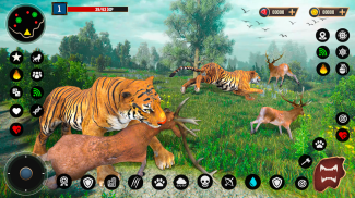 Tiger Simulator 3D Animal Game screenshot 2