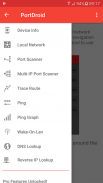 PortDroid - Network Analysis Kit & Port Scanner screenshot 0